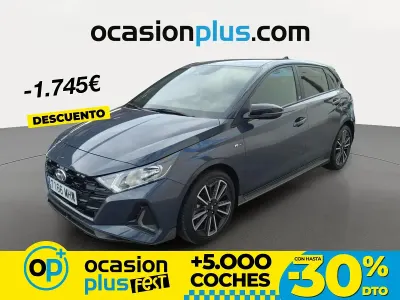 Usado Hyundai i20 N Line 84 CV (61 kW) 2023 Gris Utilitario