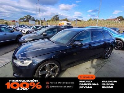 Azul Usado 2014 Audi A6 S-Line Familiar | 9450 € (Super precio)
