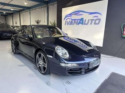 Azul Usado 2008 Porsche 911 Carrera 4 Coupe | 52.990 € (Un poco caro)