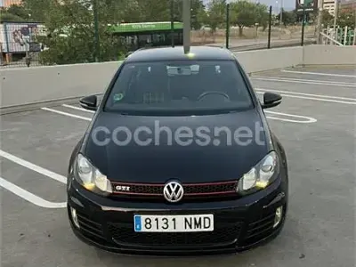 Usado VW Golf VI GTI 210 CV (154 kW) 2010 Negro Utilitario