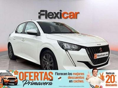 Usado Peugeot 208 Active 100 CV (73 kW) 2021 Blanco Utilitario