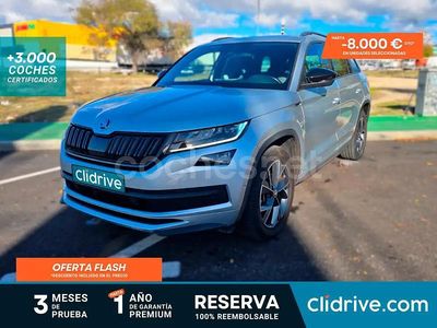 Gris / plata Usado 2019 Skoda Kodiaq SportLine SUV | 26.490 € (Un poco caro)