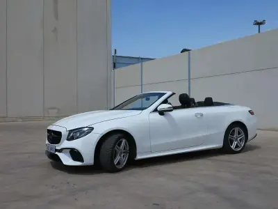Usado Mercedes E200 184 CV (135 kW) 2018 Blanco Descapotable