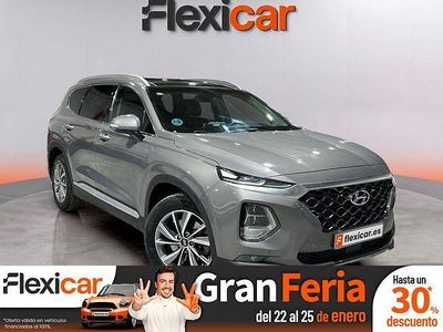 Gris / plata Usado 2020 Hyundai Santa Fe SUV | 28.690 € (Un poco caro)