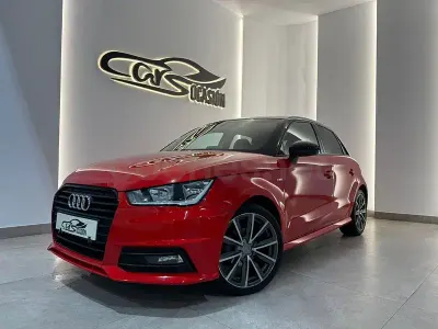 Usado Audi A1 Sportback Attraction 95 CV (69 kW) 2016 Rojo Utilitario
