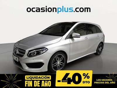 Gris plata Usado 2017 Mercedes B200 AMG Monovolumen | 16.158 € (Buen precio)
