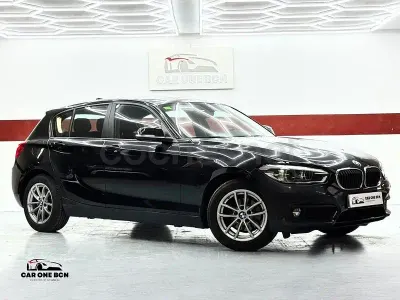 Usado BMW 116 109 CV (80 kW) 2018 Negro Utilitario