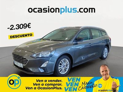 Begagnad Ford Focus Titanium 150 HK (110 kW) 2019 Grå Kombi