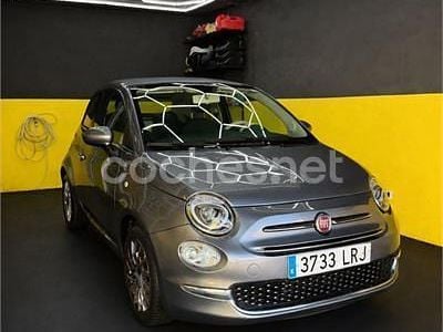 Usado Fiat 500C Connect 70 CV (51 kW) 2021 Gris / plata Descapotable