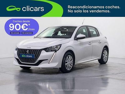 Usado Peugeot 208 Active 102 CV (75 kW) 2021 Blanco Utilitario