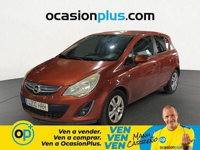 Usado Opel Corsa Expression 86 CV (63 kW) 2013 Naranja Utilitario