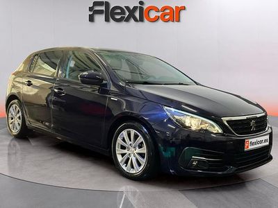 Usado Peugeot 308 Access 131 CV (96 kW) 2020 Azul Utilitario