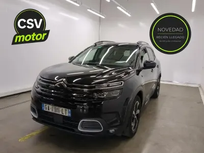 Usado Citroën C5 Aircross Shine 226 CV (166 kW) 2021 Negro SUV