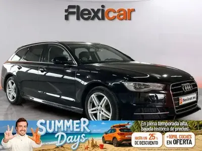Usado Audi A6 S-Line 190 CV (139 kW) 2017 Negro Familiar
