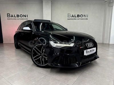 Usado Audi RS6 Exclusive 560 CV (411 kW) 2016 Negro Familiar