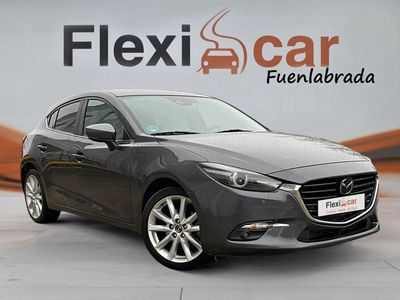 usado Mazda 3 2.2 SKYACTIV-D 110KW EVOLUTION+NAV AUT Diésel en Flexicar Fuenlabrada