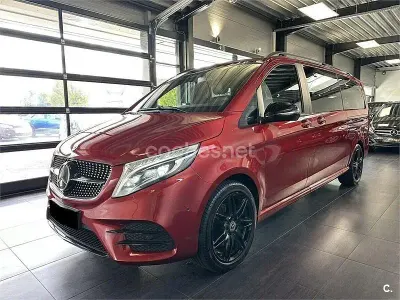 Usado Mercedes V300 Avantgarde 239 CV (175 kW) 2022 Rojo Monovolumen