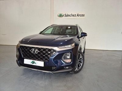 Usado Hyundai Santa Fe 200 CV (147 kW) 2018 Azul SUV