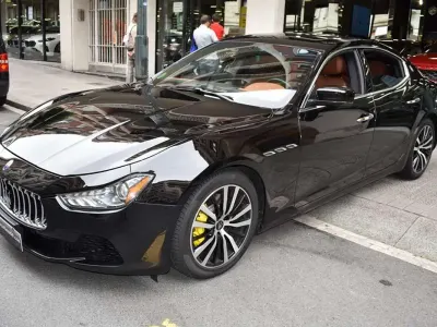 Usado Maserati Ghibli 330 CV (242 kW) 2015 Negro Berlina