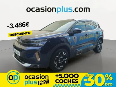 Usado Citroën C5 Aircross PureTech 131 CV (96 kW) 2023 Azul SUV