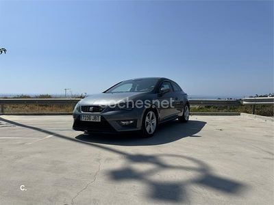 Usado Seat Leon SC FR 150 CV (110 kW) 2014 Gris / plata Utilitario