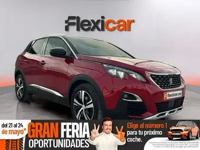 Käytetty Peugeot 3008 GT-line 130 HP (95 kW) 2017 Punainen Katumaasturi