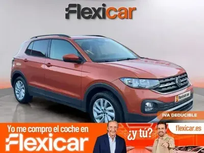 Usado VW T-Cross Advance 110 CV (80 kW) 2022 Naranja SUV