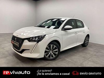Usado Peugeot 208 Active 110 CV (80 kW) 2020 Blanco Utilitario