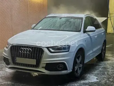 Usado Audi Q3 S-Line 140 CV (102 kW) 2014 Blanco SUV