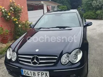 Usado Mercedes CLK200 Avantgarde 163 CV (119 kW) 2007 Azul Coupe