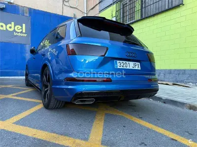 Usado Audi Q7 Design 218 CV (160 kW) 2016 Azul SUV