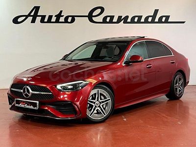 Usado Mercedes C200 204 CV (150 kW) 2022 Granate Berlina