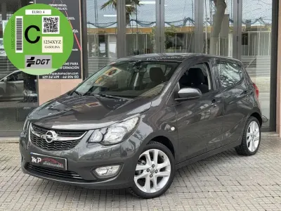 Usado Opel Karl Selective 75 CV (55 kW) 2017 Gris Utilitario