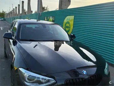 Usado BMW 116 Sport Line 136 CV (100 kW) 2014 Negro Utilitario