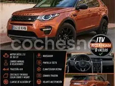 Usado Land Rover Discovery Sport HSE Luxury 150 CV (110 kW) 2018 Naranja SUV