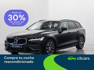 Negro Usado 2021 Volvo V60 Momentum Familiar | 26.990 € (Precio justo)