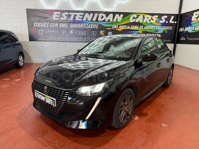Usado Peugeot 208 Allure 100 CV (73 kW) 2022 Negro Utilitario