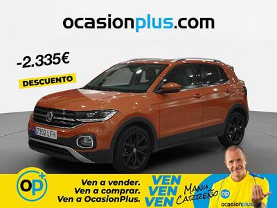 Usado VW T-Cross Sportline 115 CV (84 kW) 2020 Naranja SUV