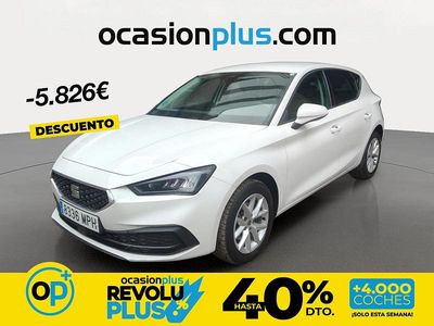 Usado Seat Leon Style 110 CV (80 kW) 2024 Blanco Berlina