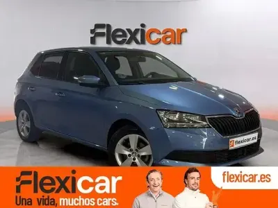 Brugt Skoda Fabia Ambition 95 HK (69 kW) 2019 Blå Hatchback