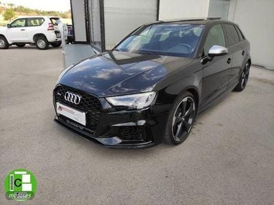 Usado Audi RS3 400 CV (294 kW) 2017 Negro Berlina