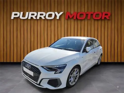 Usado Audi A3 Sportback S-Line 150 CV (110 kW) 2022 Blanco Utilitario