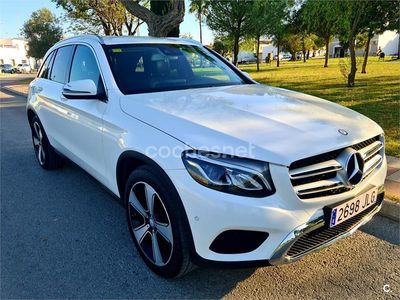 Usado Mercedes GLC250 AMG line 204 CV (150 kW) 2016 Blanco SUV