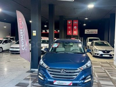 Usado Hyundai Tucson 177 CV (130 kW) 2018 Azul SUV