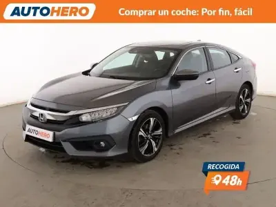 Usado Honda Civic Executive 120 CV (88 kW) 2018 Gris Berlina