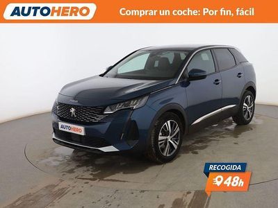 Usado Peugeot 3008 Allure 130 CV (95 kW) 2021 Azul SUV