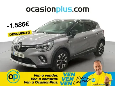 Usado Renault Captur Techno 90 CV (66 kW) 2024 Gris SUV