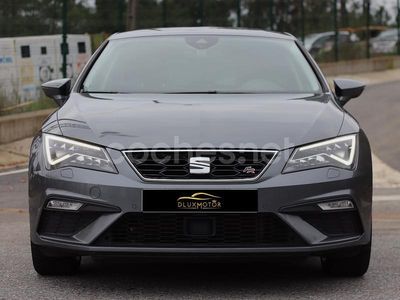 Usado Seat Leon FR 184 CV (135 kW) 2018 Gris / plata Berlina