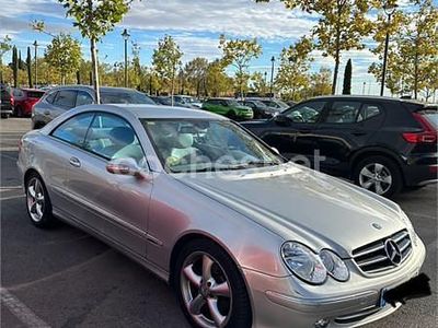 Usado Mercedes CLK200 Avantgarde 163 CV (119 kW) 2003 Gris / plata Coupe