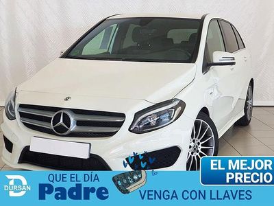 Usado Mercedes B200 AMG line 137 CV (100 kW) 2016 Blanco Monovolumen